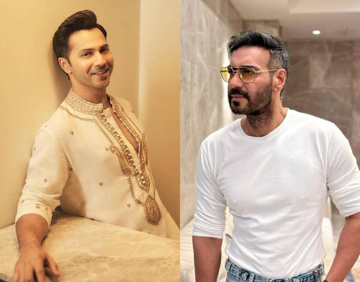 Varun Dhawan dan Ajay Devgn