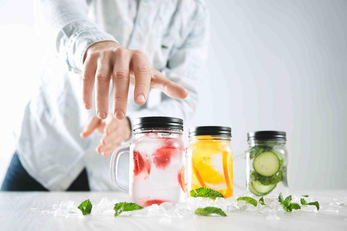 Ilustrasi infused water
