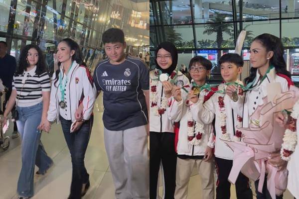 Kris Dayanti Pulang ke Indonesia usai Tanding Wushu (instagram.com/krisdayantilemos)