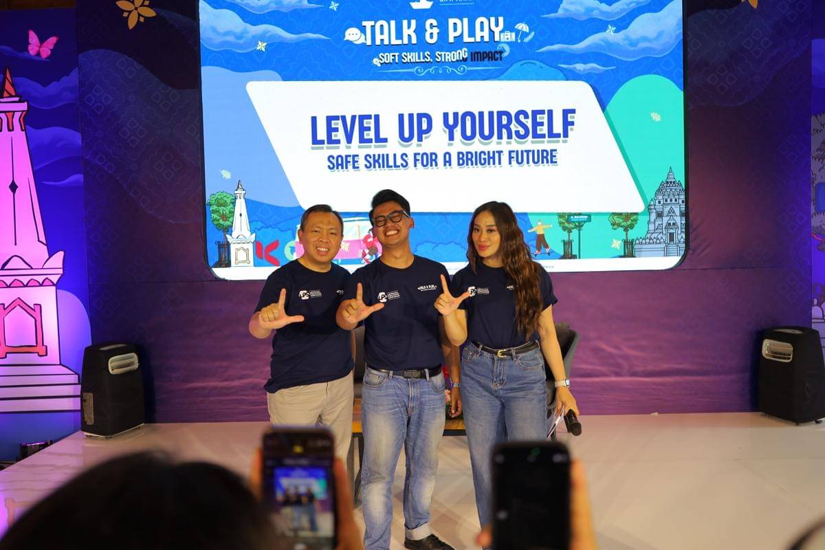 Talkshow bertajuk “Level Up Yourself, Safe Skills for A Bright Future” di Jogja. (Dok. Istimewa)