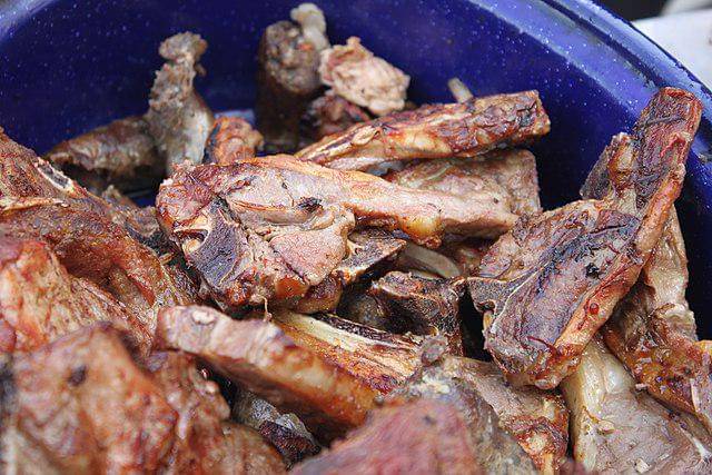 ilustrasi diamkan daging