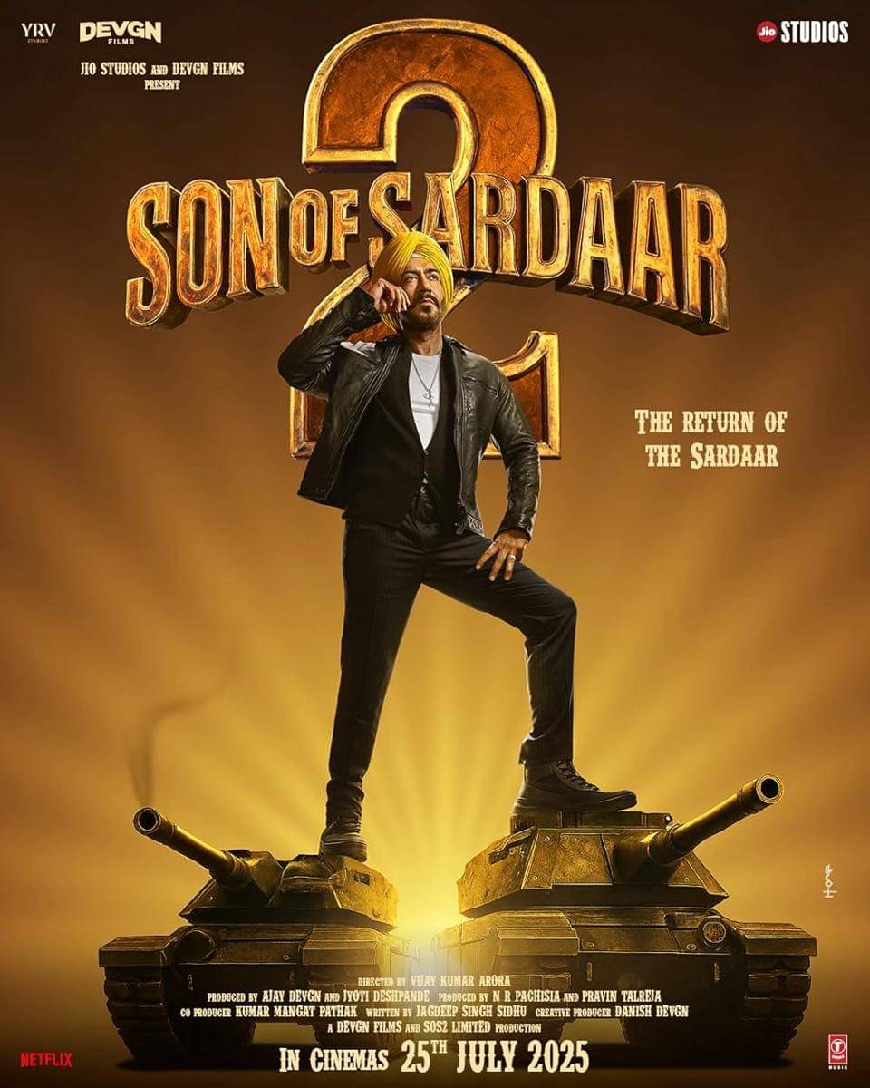 Ajay Devgn dalam film Son of Sardaar 2