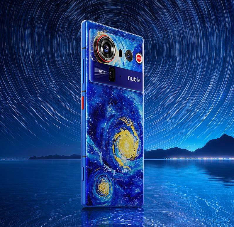 ZTE nubia Z80 Ultra edisi starry night