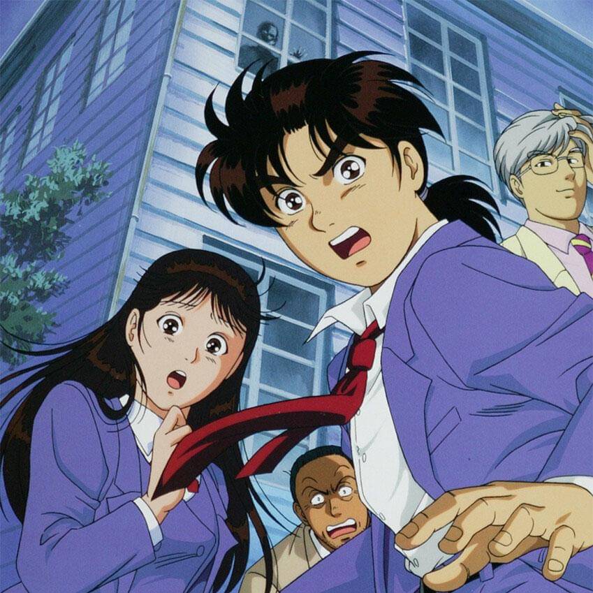 poster anime Detektif Kindaichi