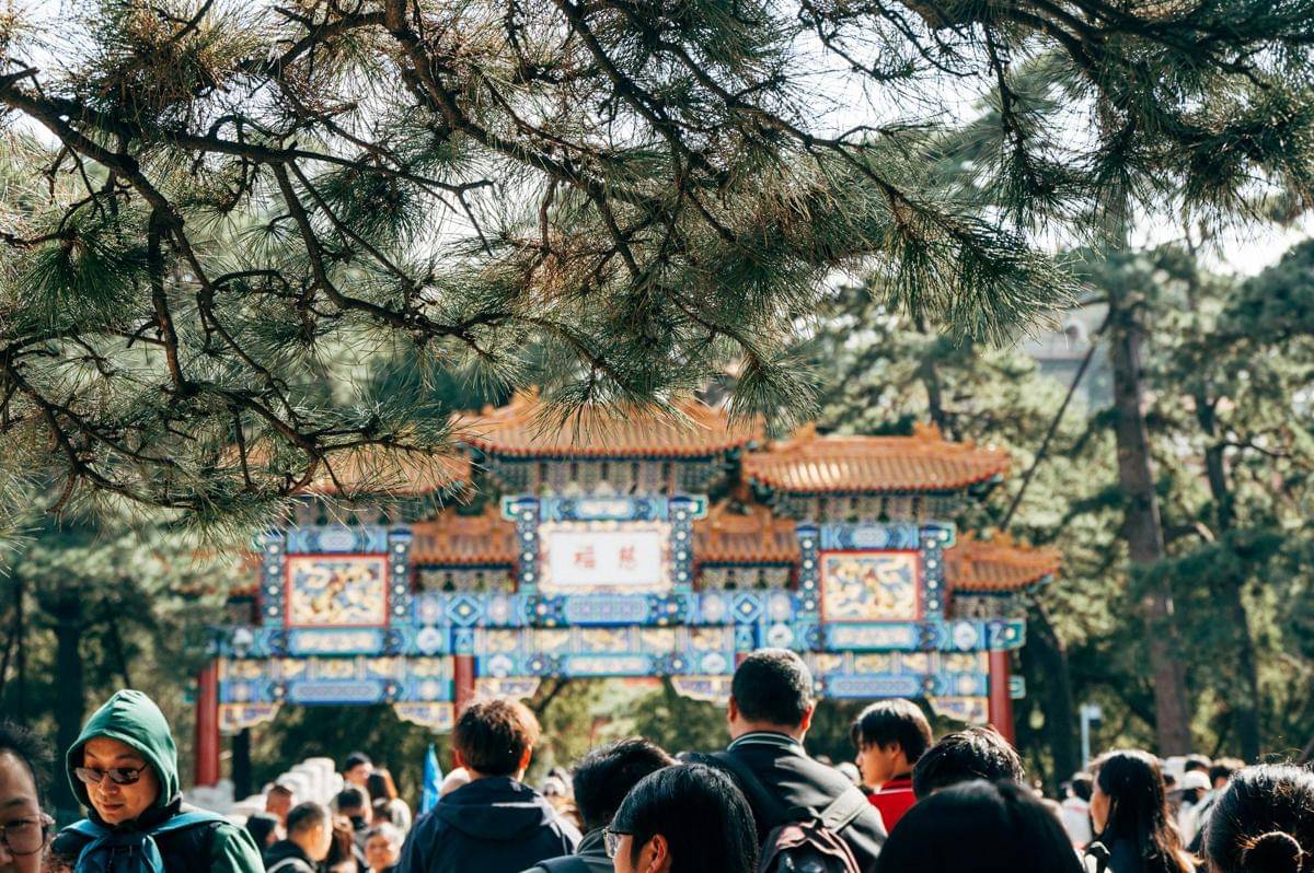 ilustrasi wisata di Beijing
