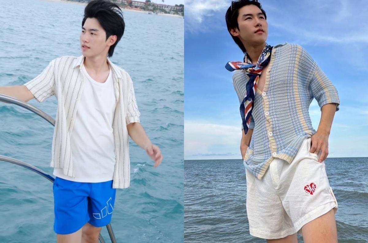 Beach Outfit ala Prom Theepakorn