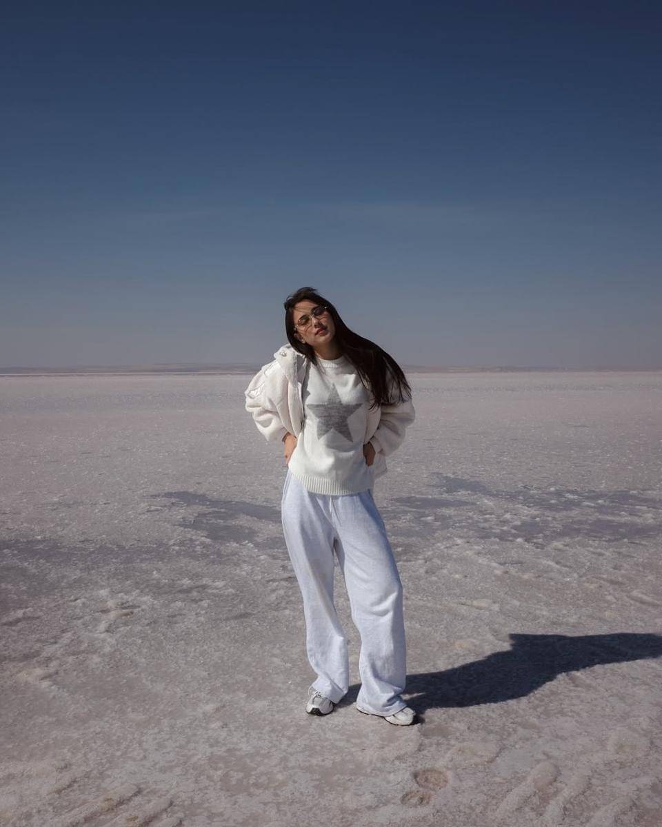 Yasmin Napper naik balon udara di Cappadocia