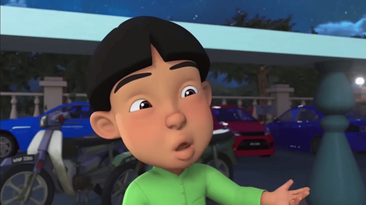Cuplikan episode Upin & Ipin