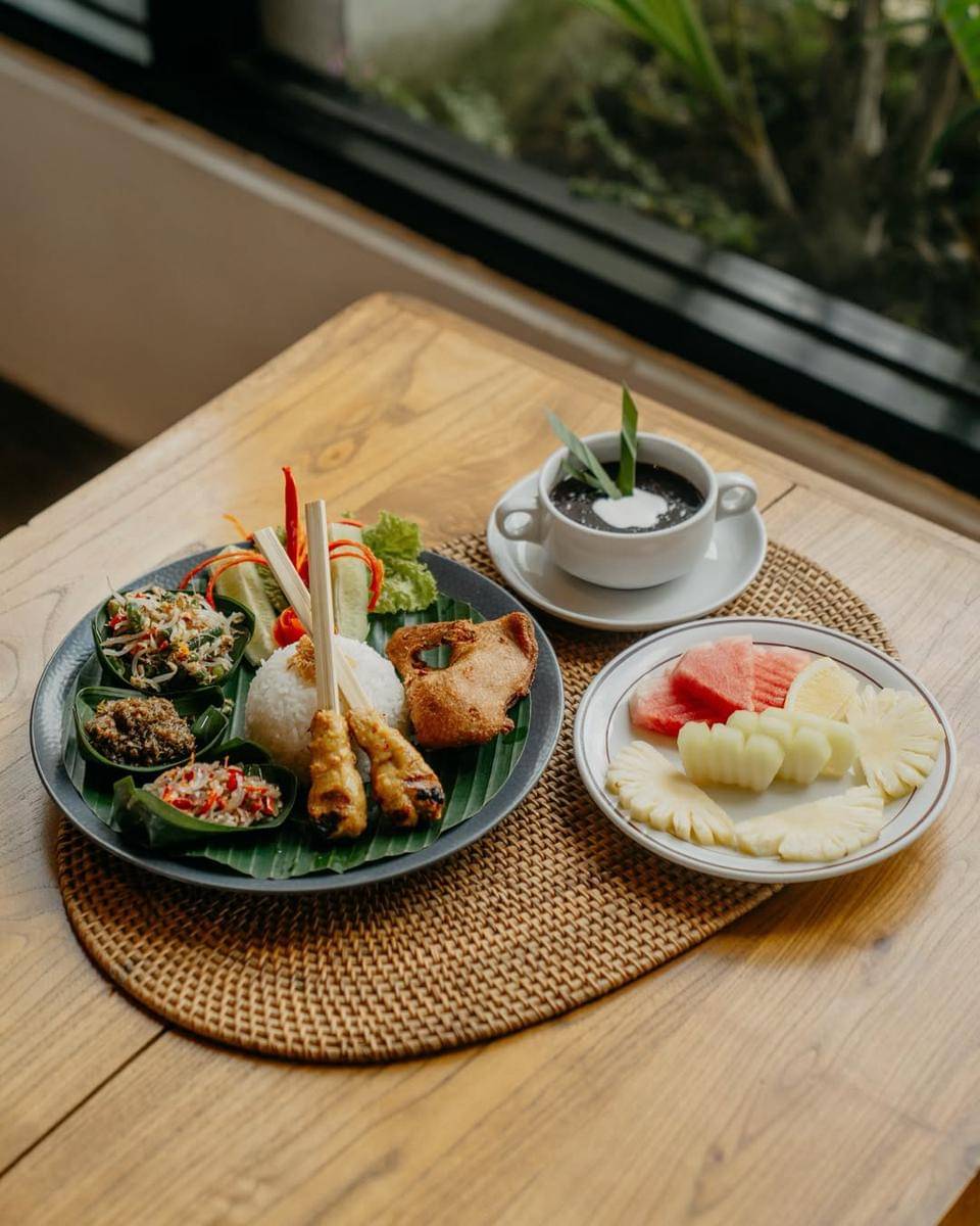 menu makanan di Grand Puncak Sari Kintamani