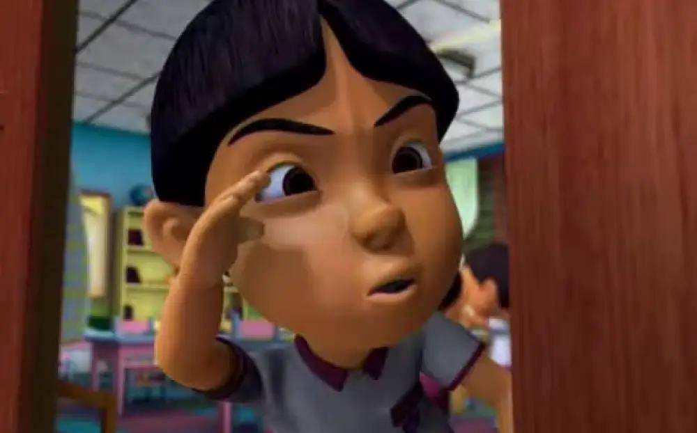 Cuplikan episode Upin & Ipin