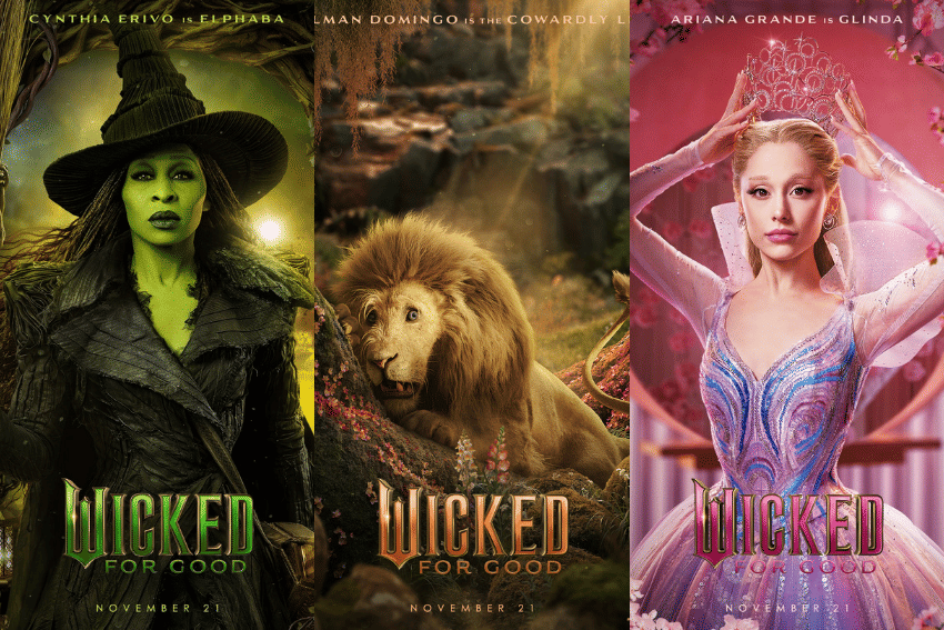 poster karakter Wicked: For Good (dok. Universal Pictures/Wicked: For Good)