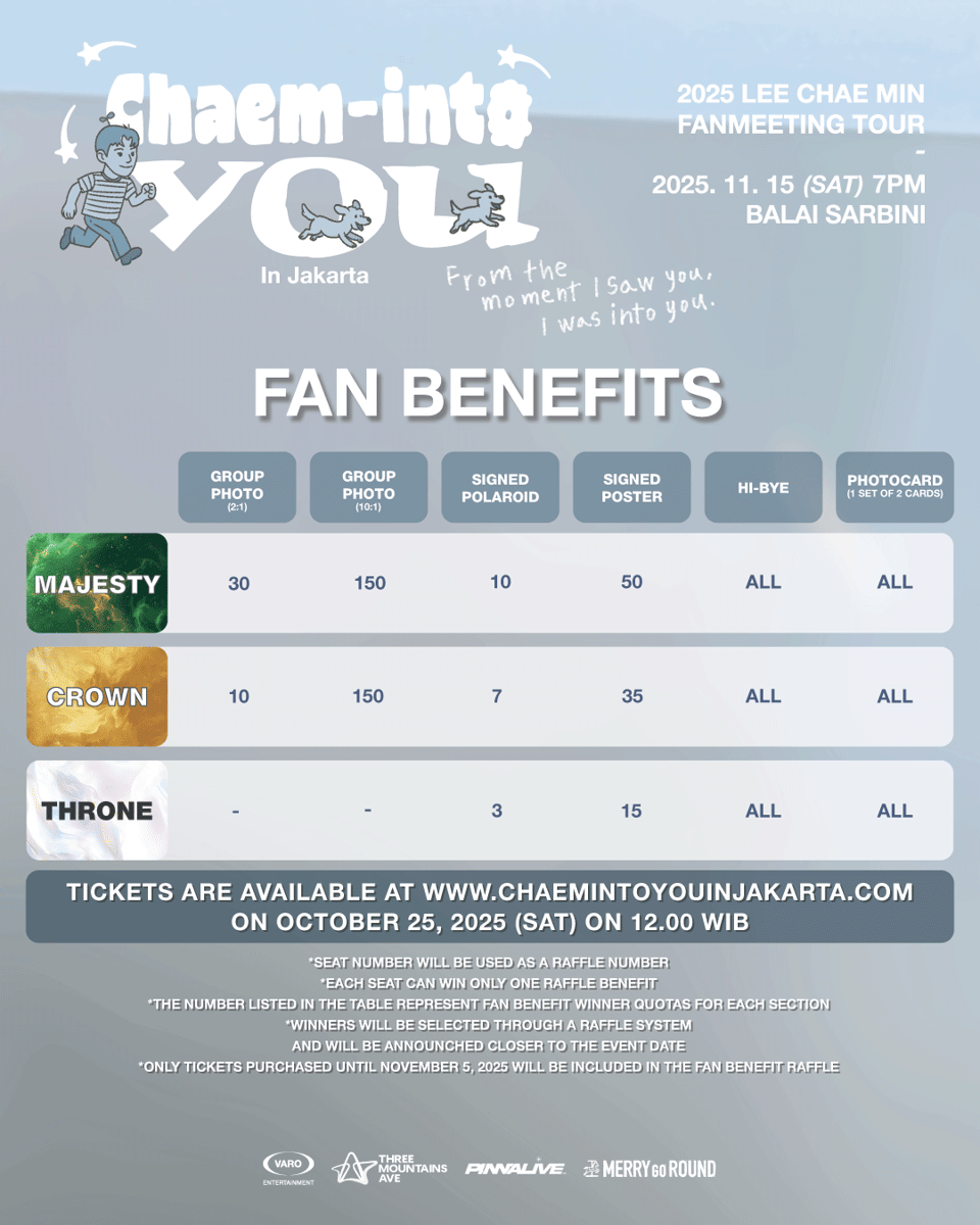 Fan meeting Lee Chae Min di Jakarta