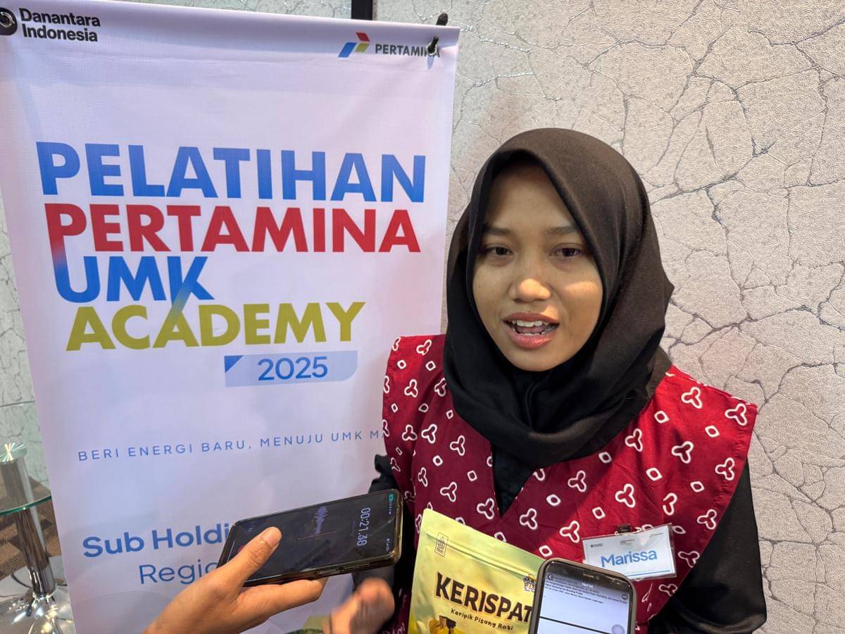 Salah satu pelaku UMK peserta Pertamina UMK Academy dari Riau (dok.istimewa)