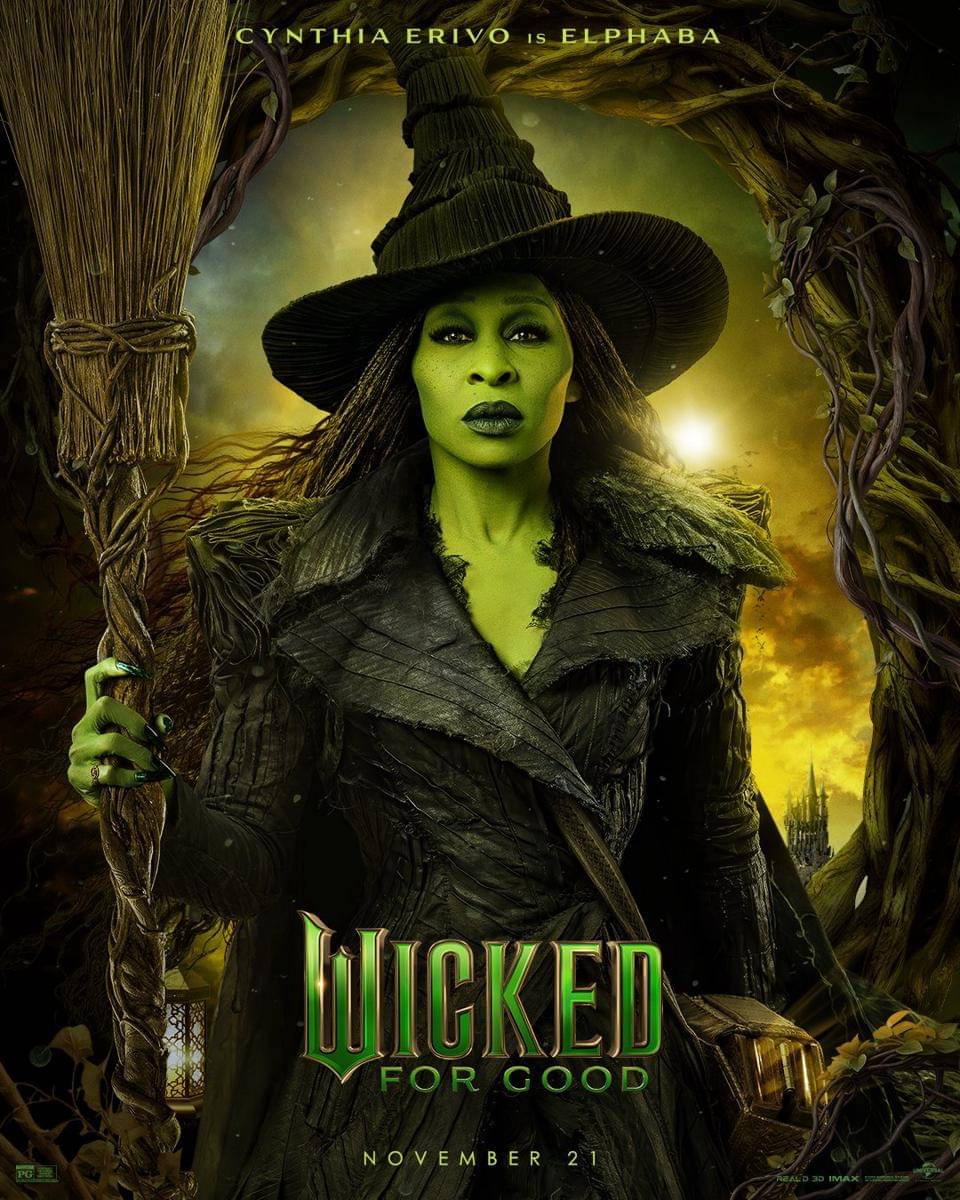 poster karakter Wicked: For Good (dok. Universal Pictures/Wicked: For Good)