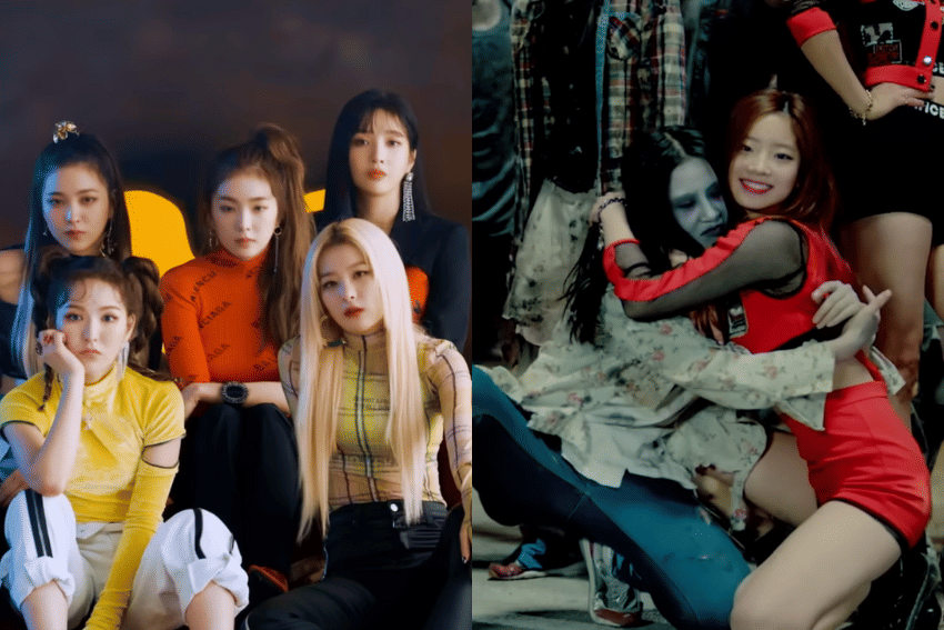 Red Velvet dan TWICE (youtube.com/smtown | youtube.com/jypentertainment)
