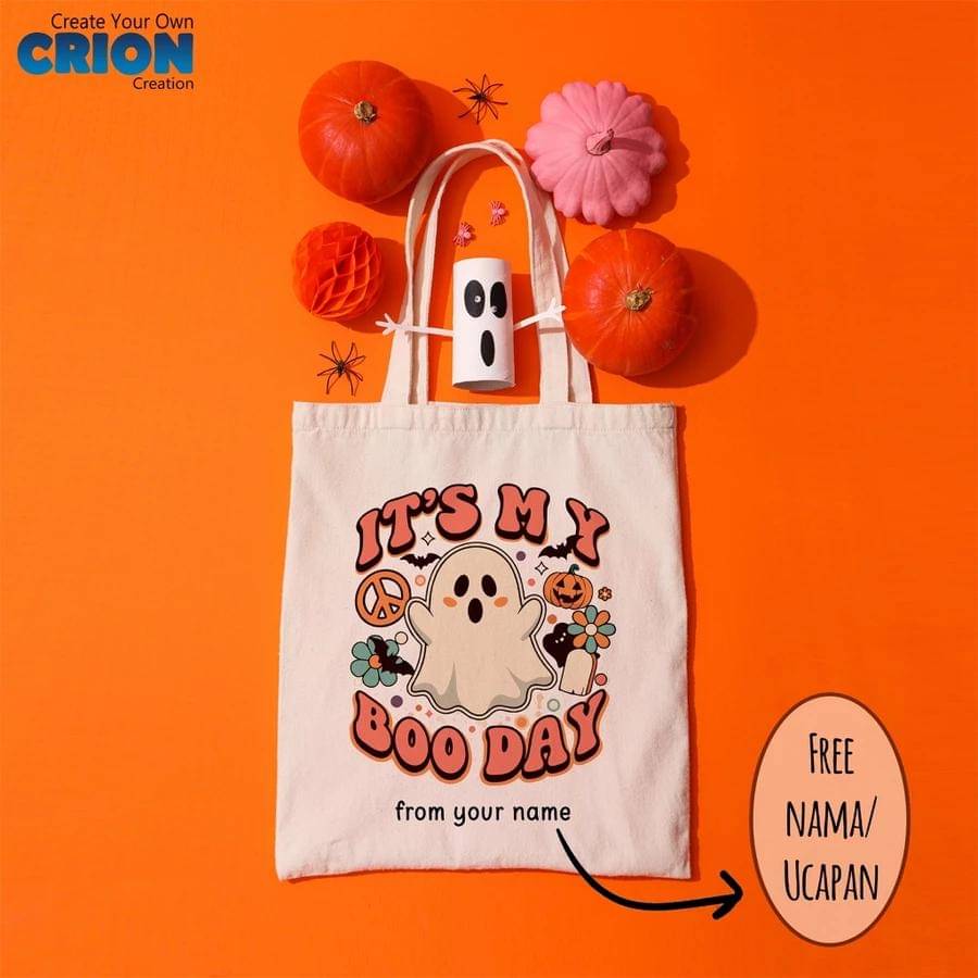 Totebag Halloween boo trick or treat.jpg