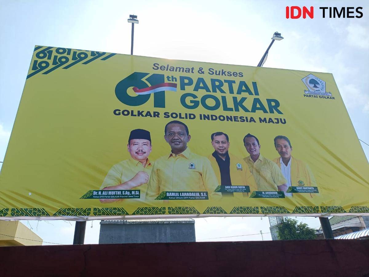 Pengurus DPD Golkar Tulungagung yang ditunjuk sebagai Plt. IDN Times/Bramanta Pamungkas