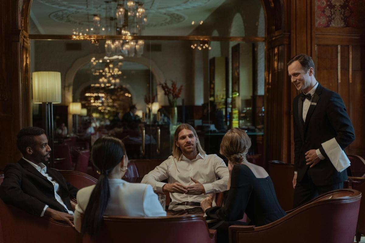 ilustrasi restoran fine dining