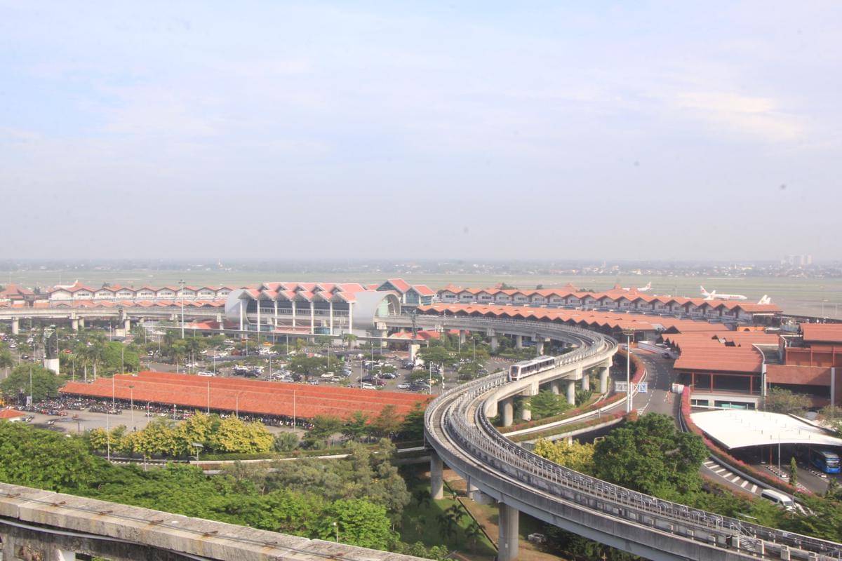 Kawasan Terminal 1 dan 2 Bandara Soekarno-Hatta