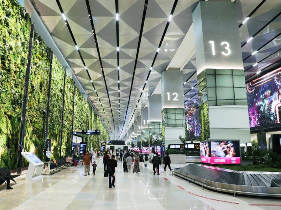 Suasana Terminal 3 Bandara Soekarno-Hatta