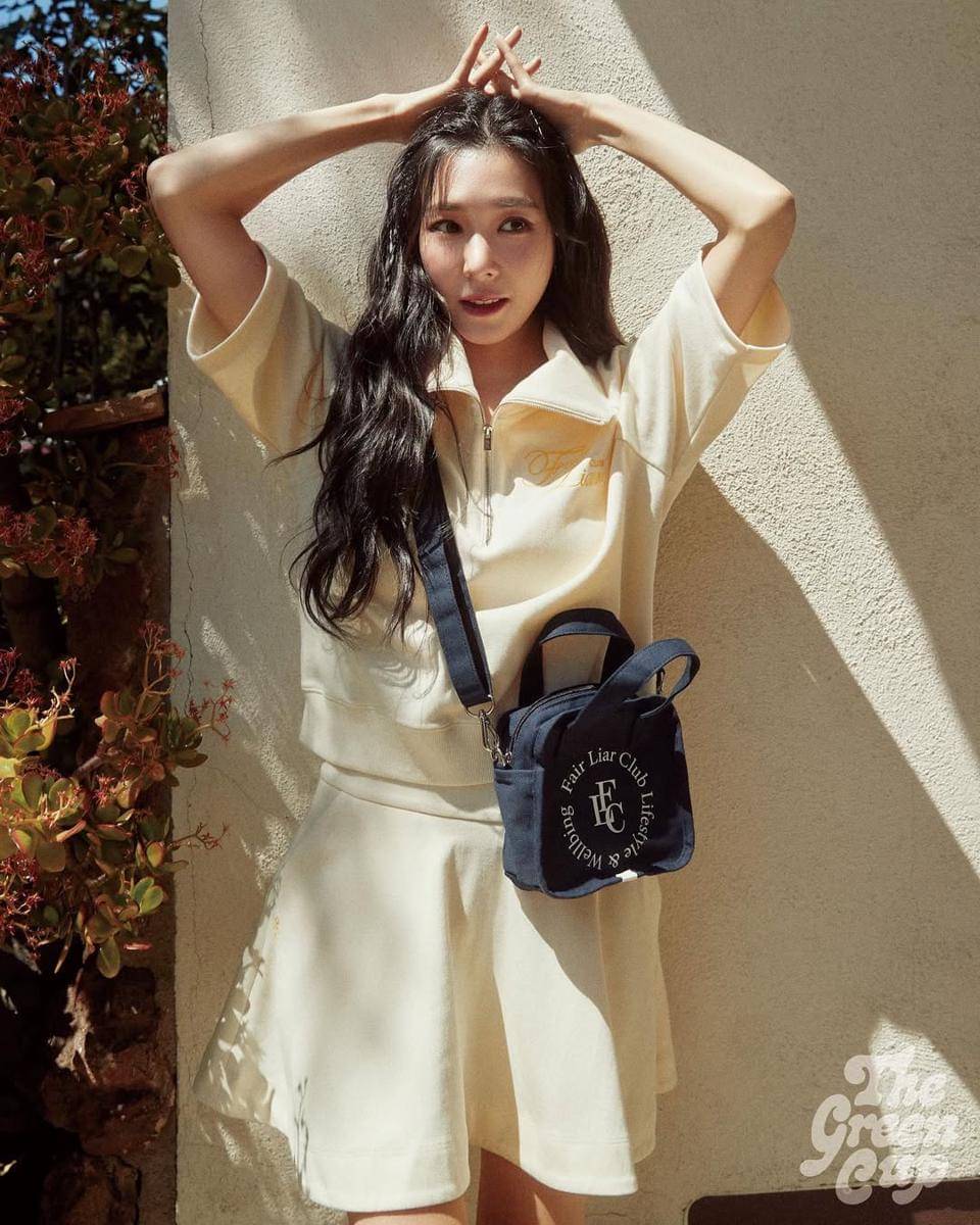 ide outfit liburan ala Tiffany SNSD