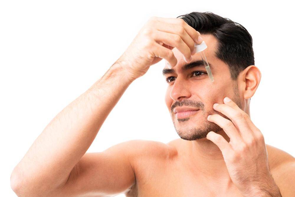 ilustrasi peeling muka