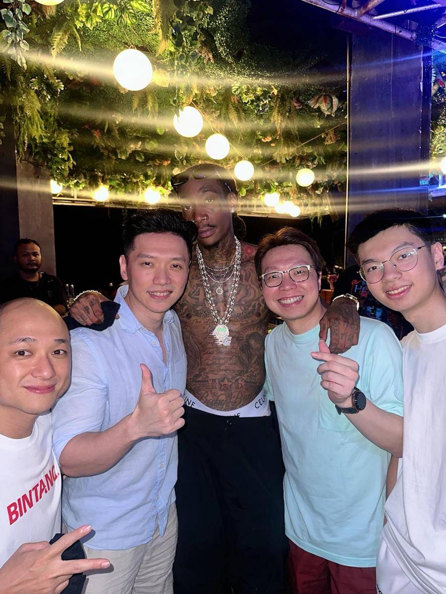 Richard Lee ketemu Wiz Khalifa