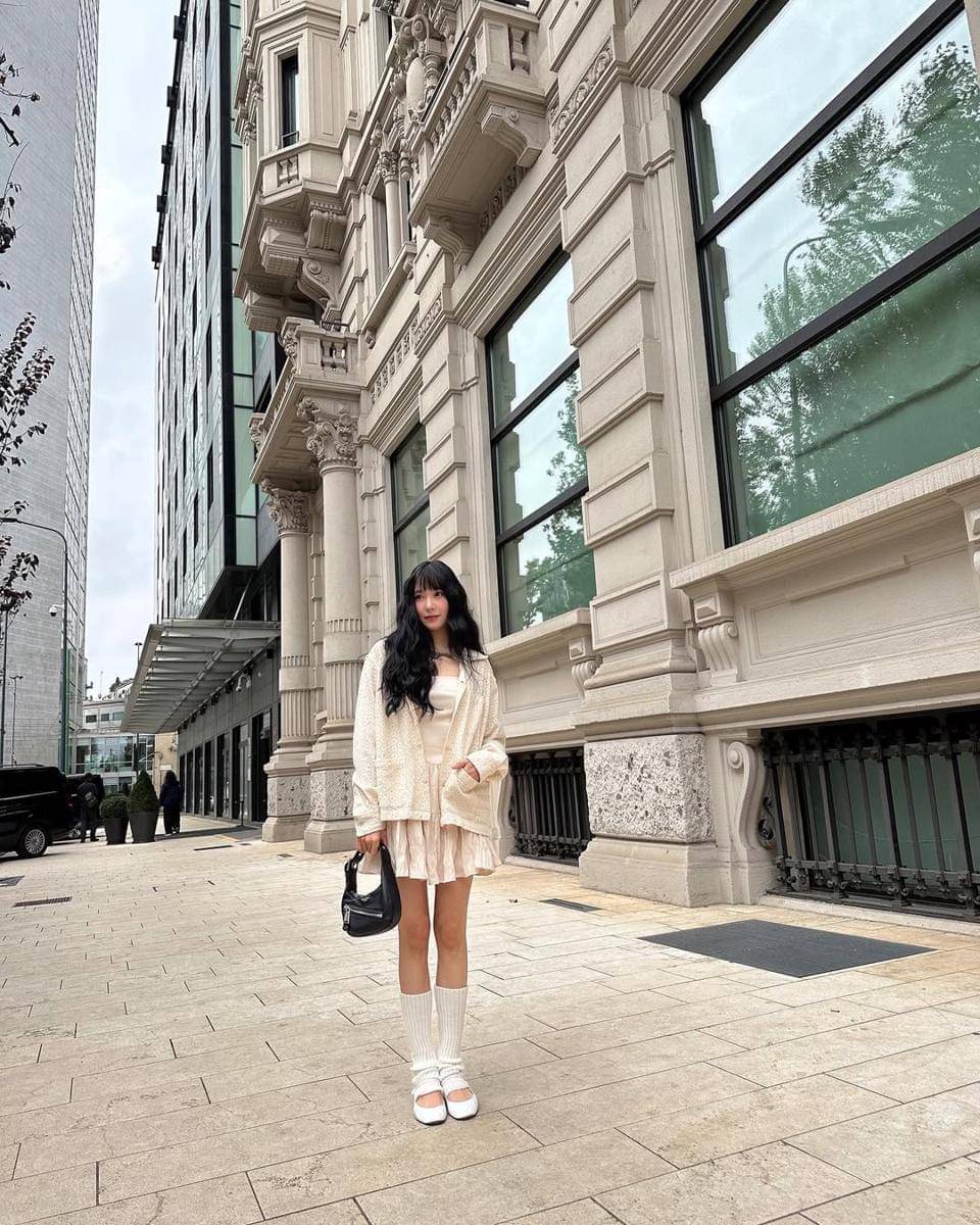 ide outfit liburan ala Tiffany SNSD