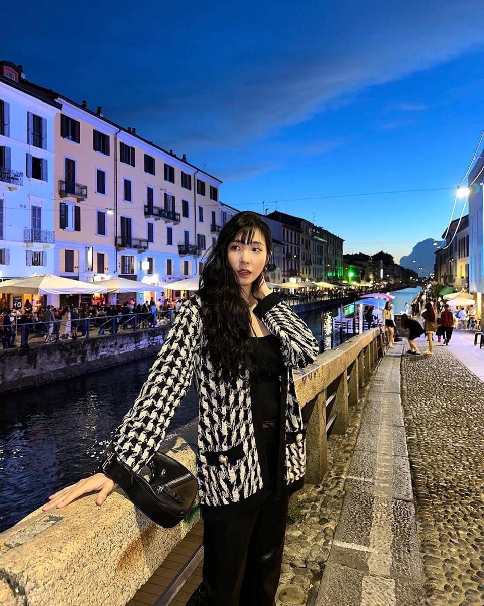 ide outfit liburan ala Tiffany SNSD