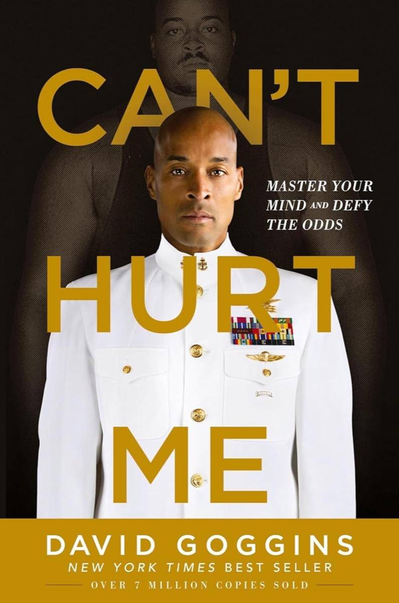 buku Can't Hurt Me.