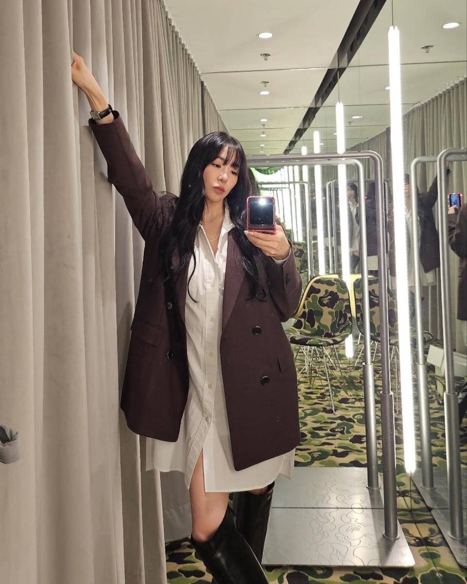 ide outfit liburan ala Tiffany SNSD