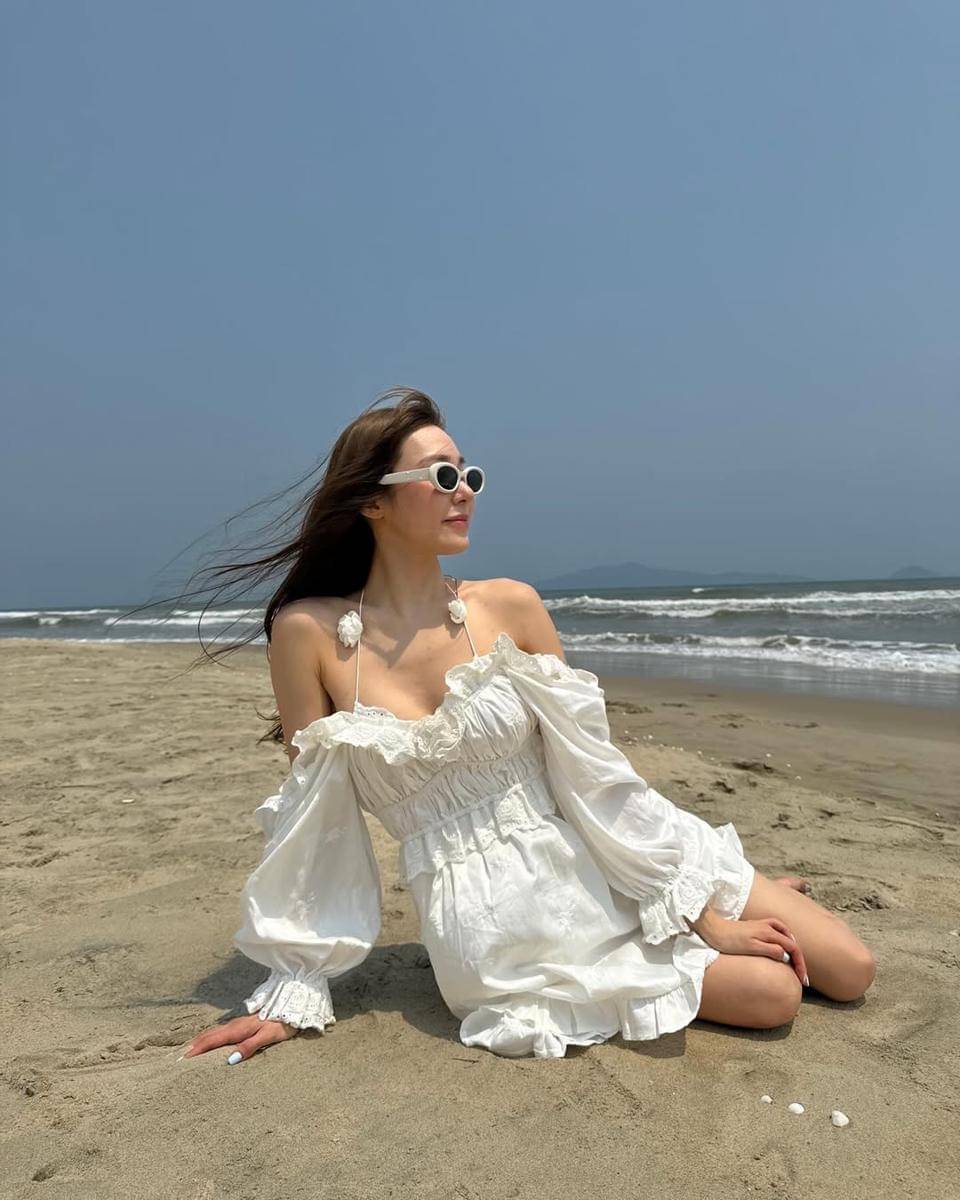 ide outfit liburan ala Tiffany SNSD