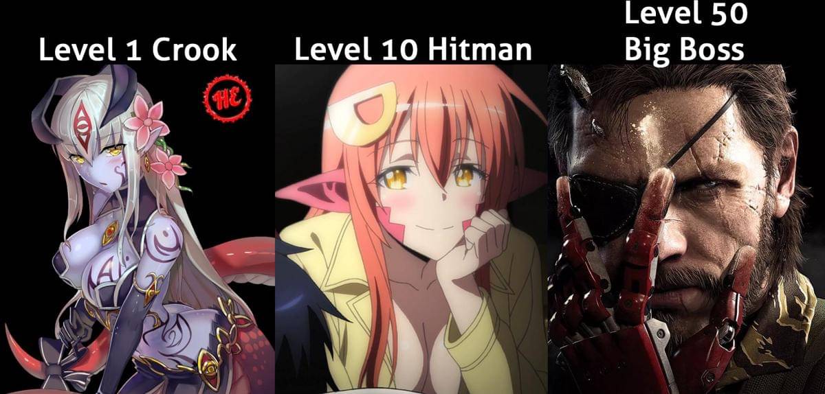 meme anime tentang ular