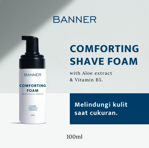 Banner Comforting Shave Foam