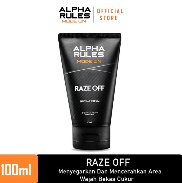 Alpha Rules Raze Off Shaving Cream
