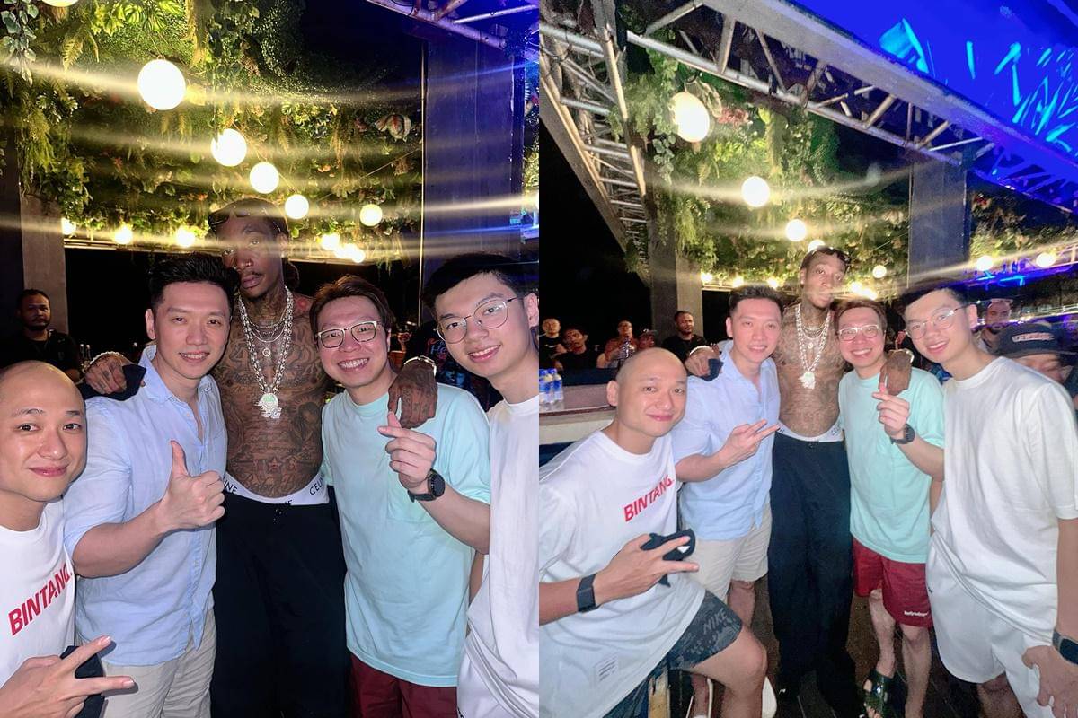 Richard Lee ketemu Wiz Khalifa