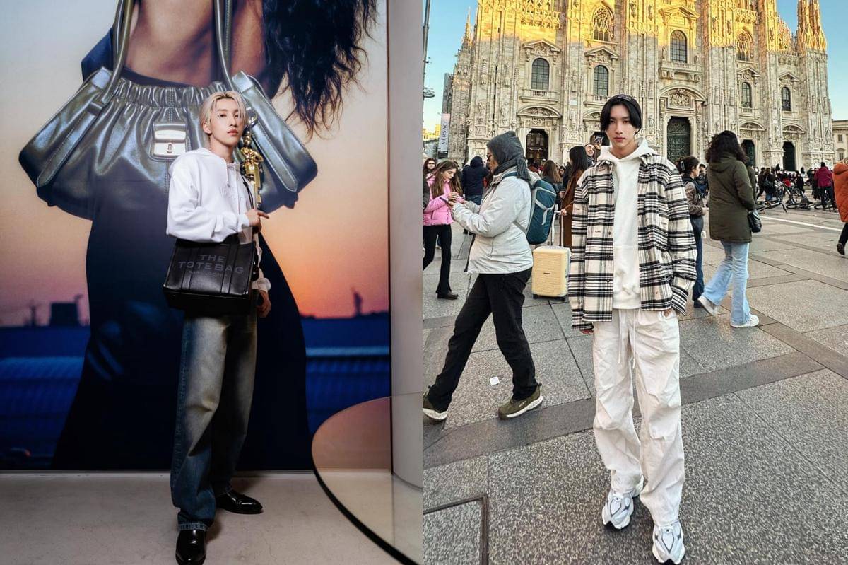 inspirasi OOTD pakai hoodie ala Noeul Nuttarat