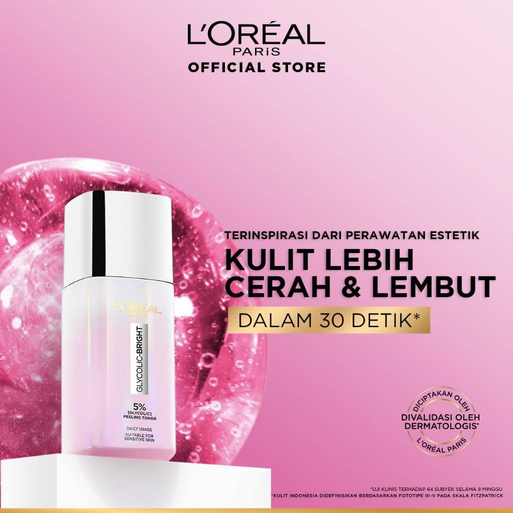 L’Oréal Paris Glycolic Bright Peeling Toner