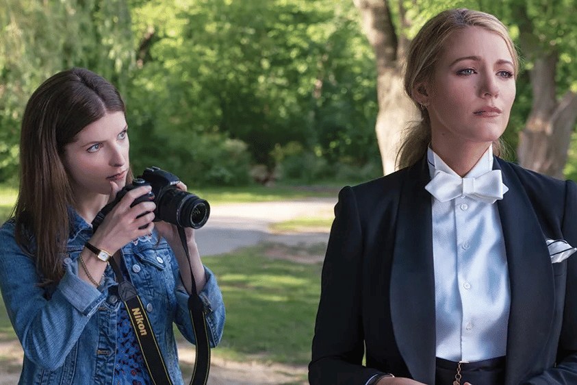 Anna Kendrick dan Blake Lively dalam A Simple Favor