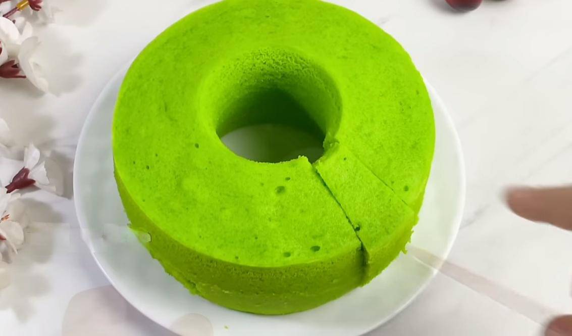 Bolu pandan santan 2 telur