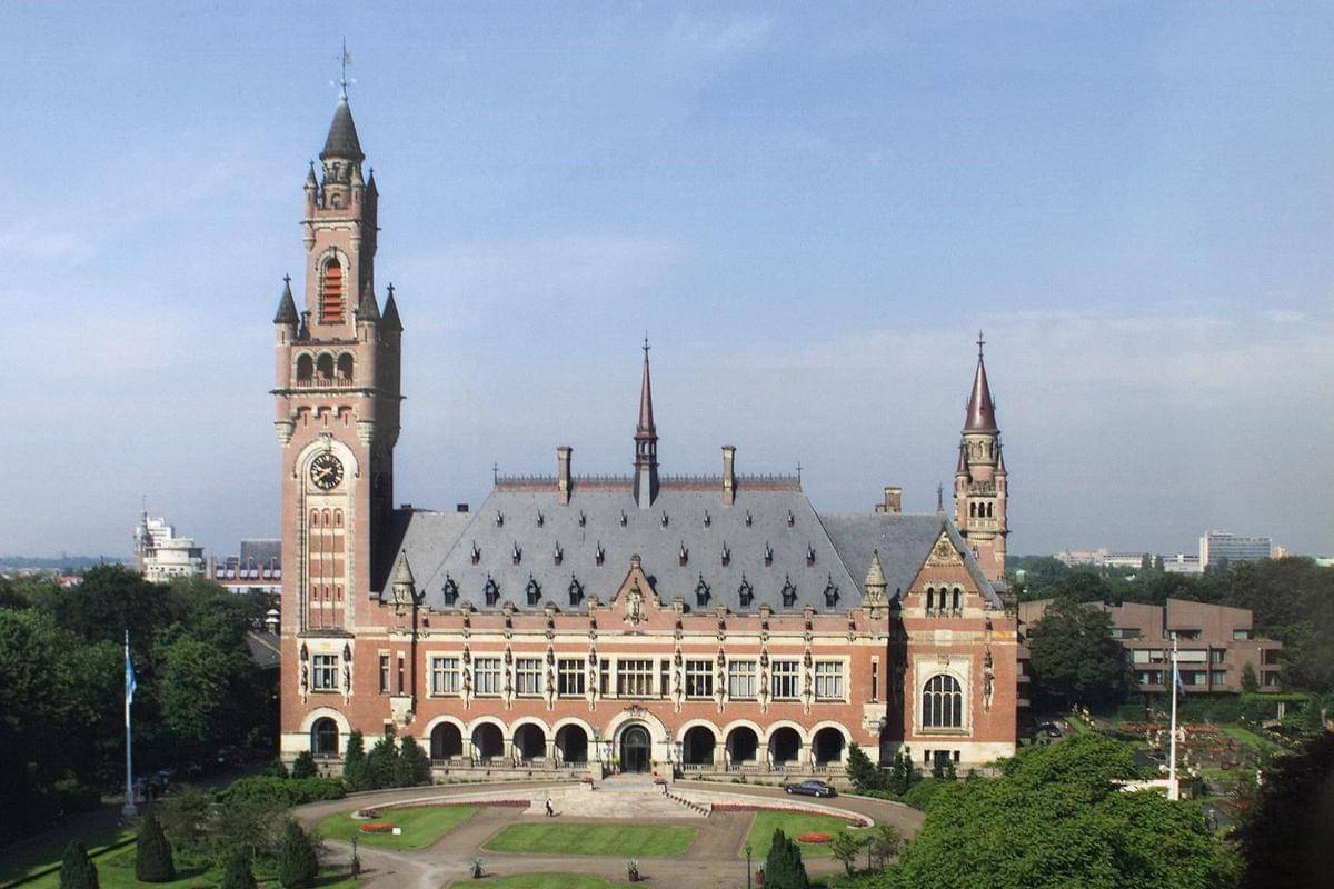 markas ICJ di Den Haag, Belanda