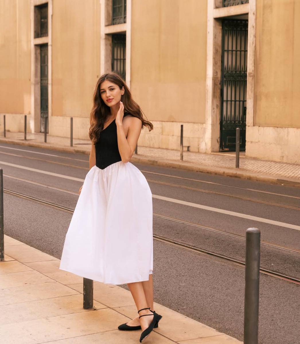 potret Iman Totic, Miss Universe Makedonia Utara 2025