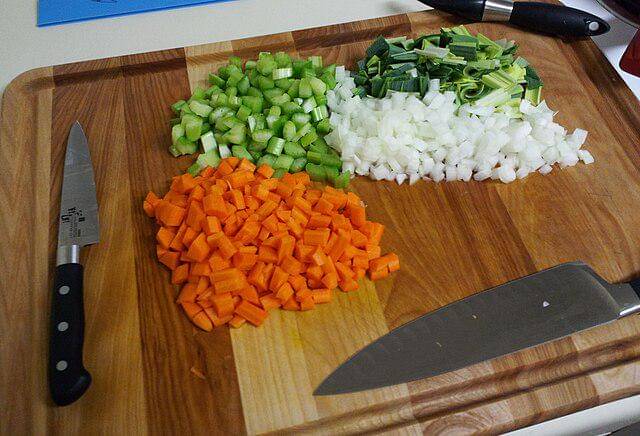 ilustrasi mirepoix