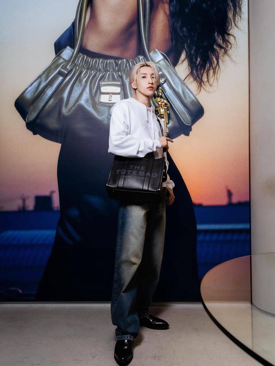 inspirasi styling hoodie ala Noeul Nuttarat