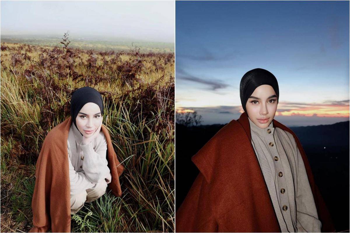 Emy Aghnia Liburan ke Gunung Bromo bareng sahabat