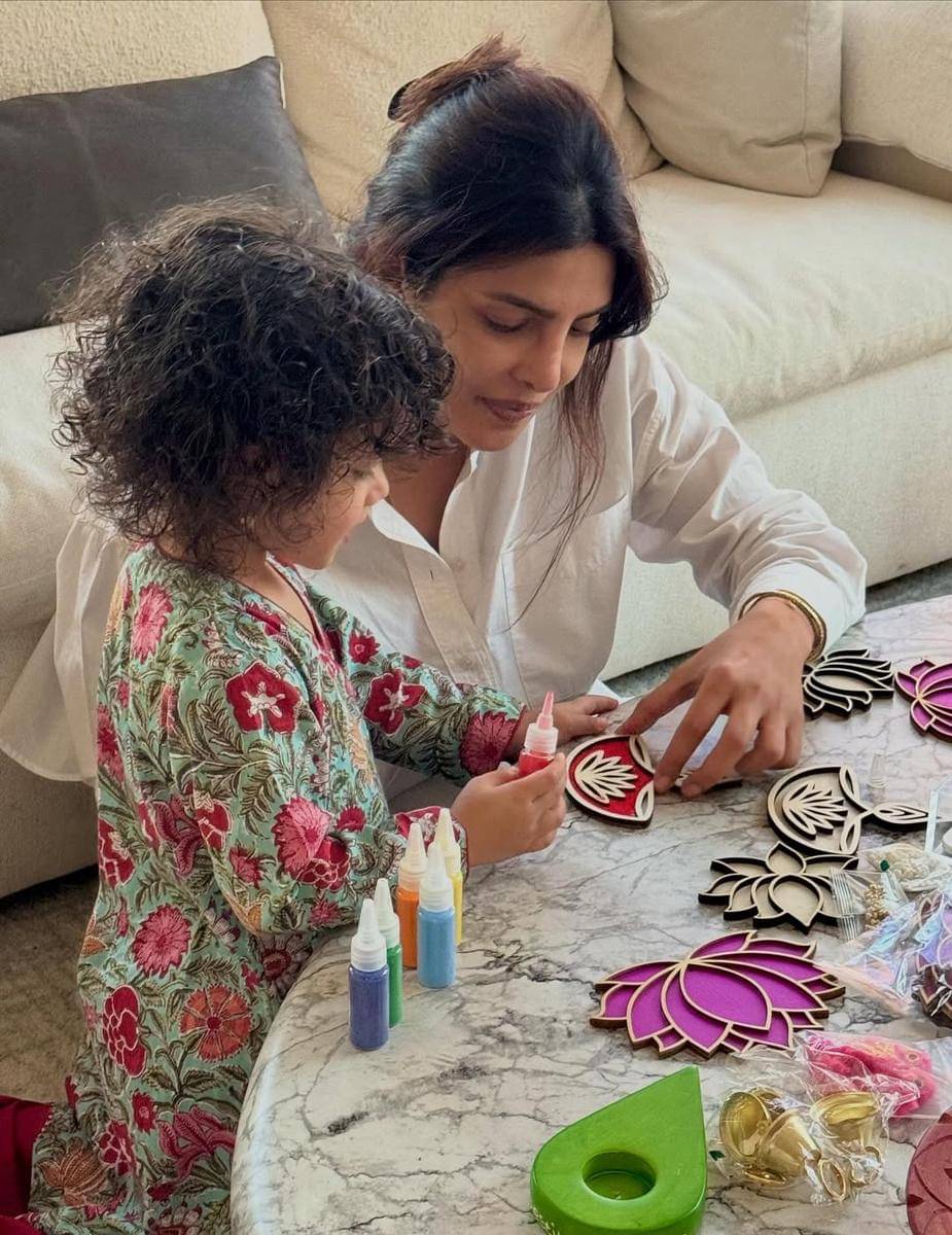 Priyanka Chopra dan putrinya