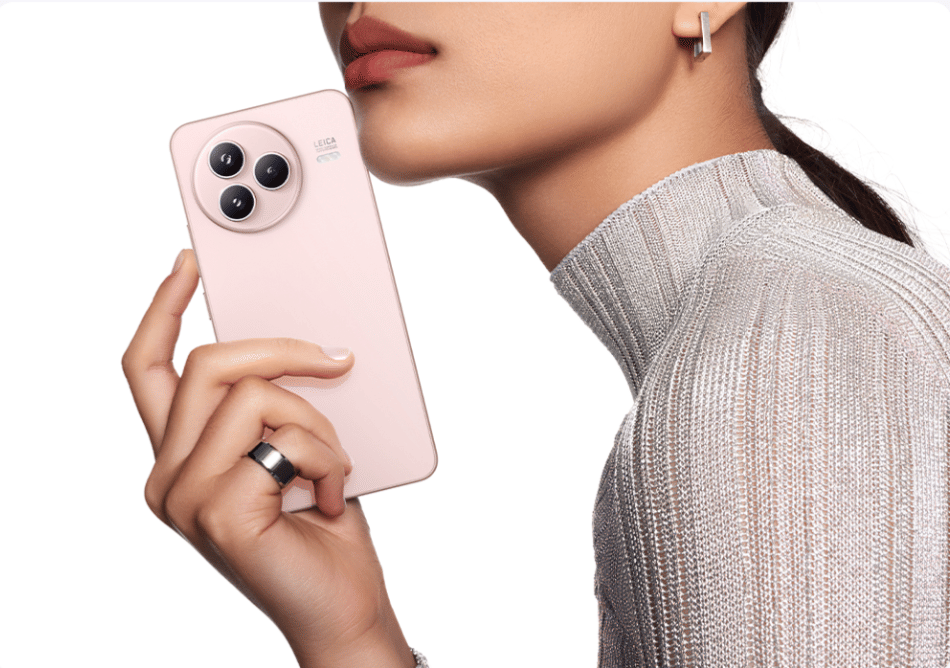 Xiaomi Civi 5 Pro warna Cherry Blossom Pink