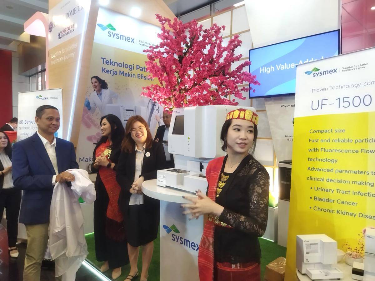 Peluncuran alat kesehatan Sysmek UF-1500 (dok.istimewa)