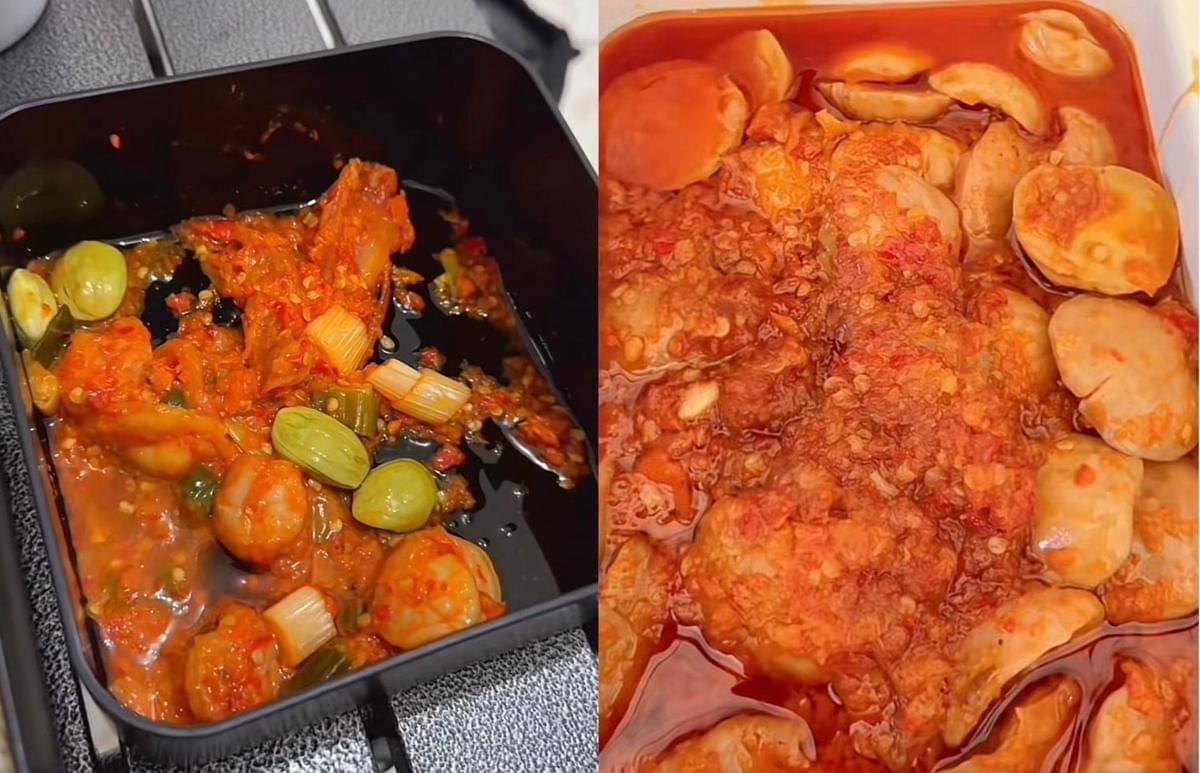 Potret tangkapan layar menu bekal suami ala Amanda Manopo