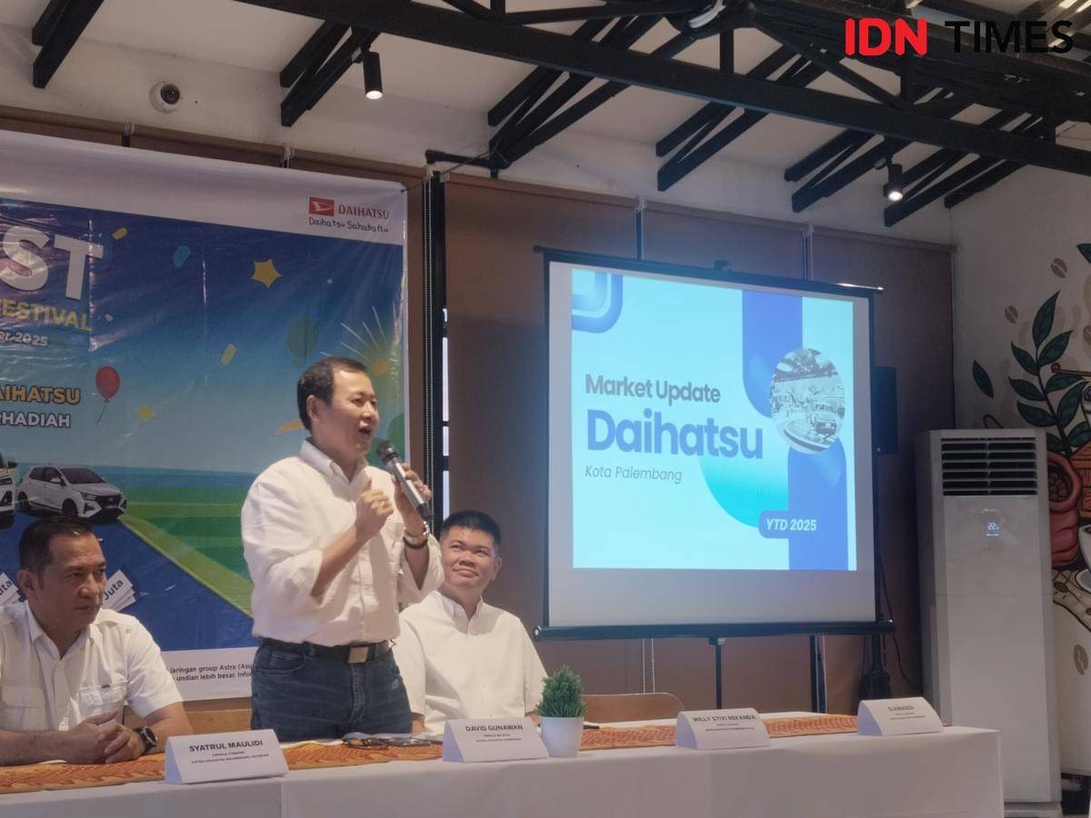 Kepala Wilayah Astra Daihatsu Sumbagsel, David Gunawan (IDN Times/Feny Maulia Agustin)